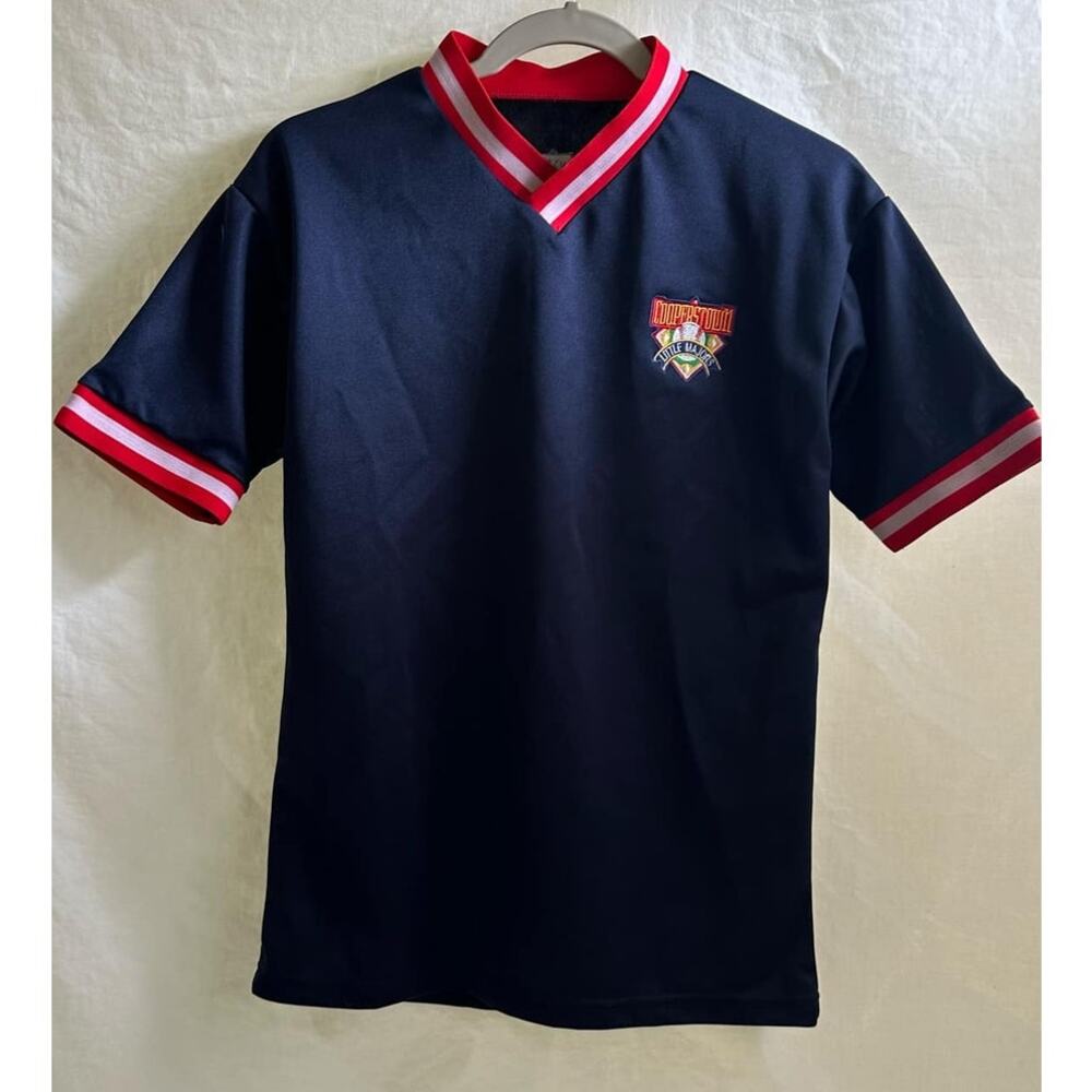 Cooperstown Little Majors Baseball Size Small Short Sleeve Pullover #3 Jersey